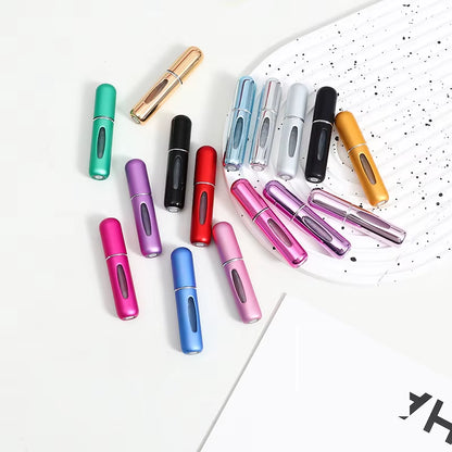 5/8/10Ml Perfume Refill Bottle Portable Mini Refillable Spray Jar Scent Pump Empty Cosmetic Containers Atomizer Travel Tool