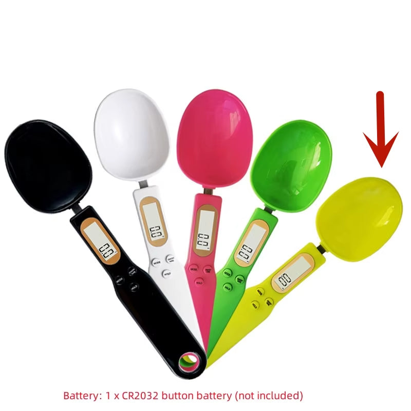 Kitchen Electronic Scale 500G 0.1G LCD Digital Measuring Spoon Food Flour Spoon Scale Mini Kitchen Tool for Milk Coffee Scale