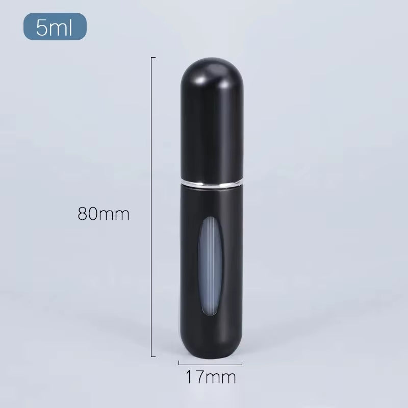 5/8/10Ml Perfume Refill Bottle Portable Mini Refillable Spray Jar Scent Pump Empty Cosmetic Containers Atomizer Travel Tool