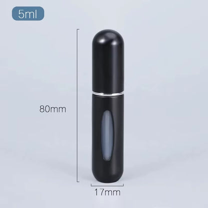 5/8/10Ml Perfume Refill Bottle Portable Mini Refillable Spray Jar Scent Pump Empty Cosmetic Containers Atomizer Travel Tool
