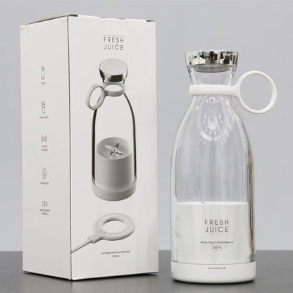 Kitchen Electric Mini Mixer Professional Shaker Bottle Fresh Juice Cup Rechargeable Household Smoothie Blender Portable