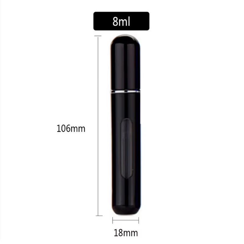 5/8/10Ml Perfume Refill Bottle Portable Mini Refillable Spray Jar Scent Pump Empty Cosmetic Containers Atomizer Travel Tool